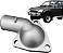 Bocal Válvula Termostatica Toyota Hilux 2.4 / 2.8 1988 a 2000 - Imagem 1