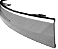 Friso Aplique Spoiler Esquerdo Cromado Parachoque Dianteiro Xc60 2022 a 2024 - Imagem 5