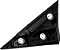 Acabamento Moldura Direita Paralama Byd Dolphin Mini 2024 2025 - Imagem 2