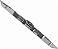 Friso Aplique Moldura Cromada Tampa Traseira Focus hatch 2009 a 2013 - Imagem 2
