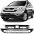 Kit Grade Tela Superior e Inferior Crv 2010 a 2012 Friso Cromado - Imagem 1