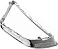 Moldura Grade Cromada Farol Milha Direito Fusion 2010 a 2012 - Imagem 2