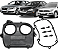 Tampa Lateral Corrente Comando Cabeçote Audi A3 A4 A5 Q3 Golf Gti Jetta Passat Tiguan 211cv - Imagem 1