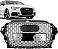 Grade Dianteira Audi A3 S3 Rs3 2013 a 2016 C/ Friso Cromado - Imagem 1