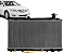Radiador Agua Toyota Camry 3.5 V6 2007 a 2011 Automático - Imagem 1