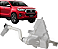 Reservatorio Agua Limpador Esguicho Parabrisas Hilux 2016 a 2021 - Imagem 1