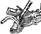Carcaça Flange Válvula Termostática Nissan Sentra 2.0 16v 2007 a 2013 - Imagem 5