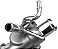 Carcaça Flange Válvula Termostática Nissan Sentra 2.0 16v 2014 a 2023 - Imagem 5