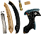 Kit Corrente Distribuição Motor C / Polias C180 C200 E200 Clk200 Slk200 1.8 Kompressor 2000 á 2010 - Imagem 4