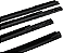 Kit Jogo Pestana Porta Externa Preto Ford Ranger 2013 a 2022 Cab Dupla - Imagem 5