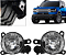 Par Farol Milha Neblina Bronco Sport 2022 a 2025 - Imagem 1