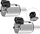 Kit 2 Válvula Solenoide Câmbio Al4 206 207 307 308 407 C3 C4 C5 Picasso Megane Scenic - Imagem 5