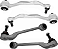 Kit Braço Suspensão Dianteira Bmw 316i 320i 328i F30 2013 a 2019 - Imagem 3