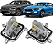 Par  Módulo Reator Led Drl Farol Bmw X1 F48 X2 F39 2016 a 2019 - Imagem 1
