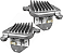 Par  Módulo Reator Led Drl Farol Bmw X1 F48 X2 F39 2016 a 2019 - Imagem 2