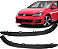 Par Spoiler Moldura Inferior Parachoque Dianteiro Golf Gti Mk7 2014 a 2017 - Imagem 1
