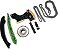 Kit Corrente Distribuição Motor 1.8 2.0 Cgi C180 C200 2007 a 2014 - Imagem 2