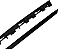 Par Spoiler Lateral Caixa Ar Friso Inferior Golf Gti 2014 a 2019 - Imagem 5