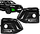 Par Moldura Grade Farol Milha Audi Q5 Sportback Performance Black 2021 a 2025 - Imagem 1