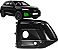 Moldura Grade Farol Milha Direito Audi Q5 Sportback Performance Black 2021 a 2025 - Imagem 1