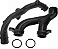 Kit Cano Água Tubo Duto Discovery Velar Jaguar 3.0 V6 - Imagem 2