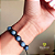 Pulseira Shambala Quartzo Azul 8mm; Comunicação - Harmonia - Equilíbrio - Imagem 3