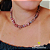 Choker Rodonita; Autoconfiança - Magnetismo Pessoal - Atração - Imagem 1
