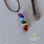 Pingente Cascalho; Chakras - Imagem 1