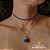 Choker Lápis Lazúli; Elevação Espiritual - Propósito - Dom - Imagem 1