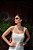 Vestido Longo de Renda Plissado - Imagem 3