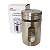 Saleiro Pimenteiro de Inox Vidro - 120ml - Imagem 1