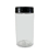Pote Plástico Redondo Tampa Lisa - 400ml - Imagem 1