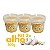 Kit Alho em Pasta Purimar - 200g X 3 - Imagem 1