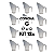 KIT 12x Concha Plástica Medidora G 600ml - Imagem 1