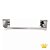 Toalheiro Luxban Elegance 25cm Cromado410-CR - Imagem 4