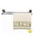 Toalheiro Luxban Elegance 50cm Duplo Cromado 408-CR - Imagem 3