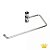 Toalheiro Luxban Spazio Barra 20cm Cromado 108-CR - Imagem 3