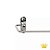 Toalheiro Luxban Spazio Barra 50cm Cromado 105-CR - Imagem 3
