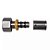 União para Mangueira Tubo Gás PEX Astra 16mm x 1/2" Macho Móvel GMU1612A - Imagem 1