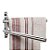 Toalheiro Luxban Stylus Bi Articulado 25cm Cromado 307-CR - Imagem 2