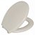 Assento Oval Astra TPK/AS-BG8 Almofadado Biscuit - Imagem 1