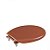 Assento Oval Astra TPK/AS-CM1 Almofadado Caramelo - Imagem 3