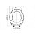 Assento Sanitário SoftClose Oval com Fixação e Limpeza Fácil - Imagem 3