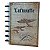 CADERNO DE DISCO A5 CAPA DURA LUFTWAFFE COM 50 FOLHAS (SEM PAUTA) DE 120G - UND - Imagem 1