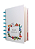 CADERNO DISCO CAPA DURA - A5 - 15 FOLHAS DE 320G - PAPEL AQUARELA UND - Imagem 1