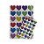 Kit Caderno + Bloco Color Heart - Imagem 1