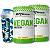 Kit 2x Vegan Protein 500g + Coqueteleira 600ml - BRN Foods - Imagem 1