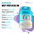 Kit Whey Protein Blend 900g + Creatina 100% 300g + Coqueteleira - BRN Foods - Imagem 2