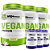 Kit 3x Vegan Protein 2kg + 3x Creatina Premium 100g - BRN Foods - Imagem 1