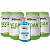 Kit 4x Vegan Protein 2kg + Creatina 100% Pura 300g - BRN Foods - Imagem 1